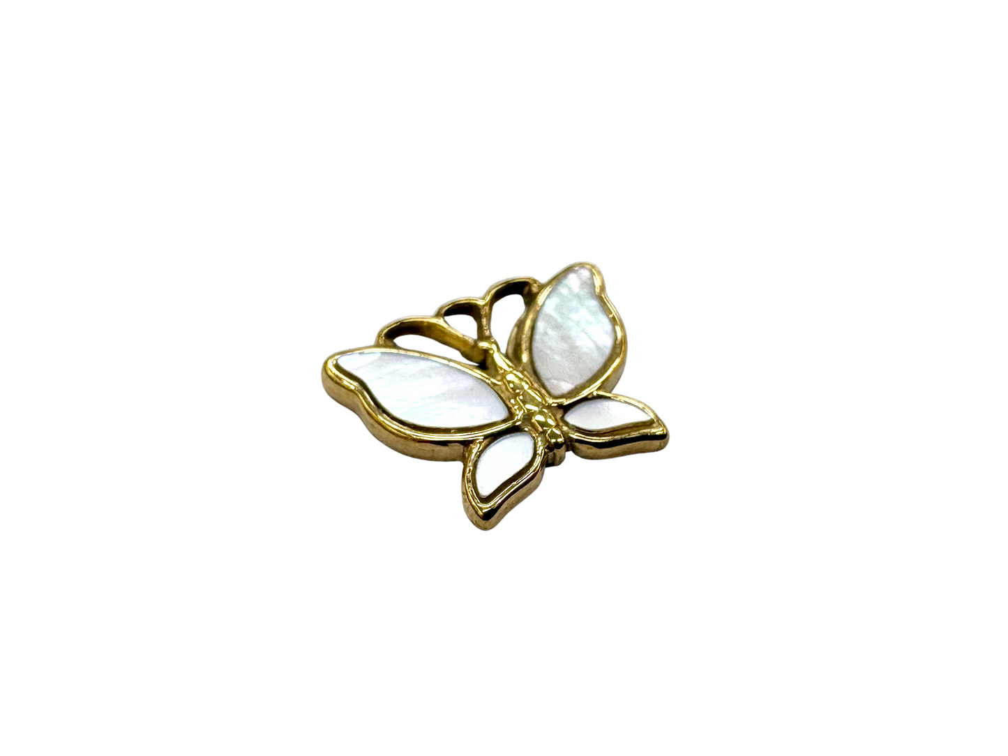Mother of Pearl Butterfly Charm
