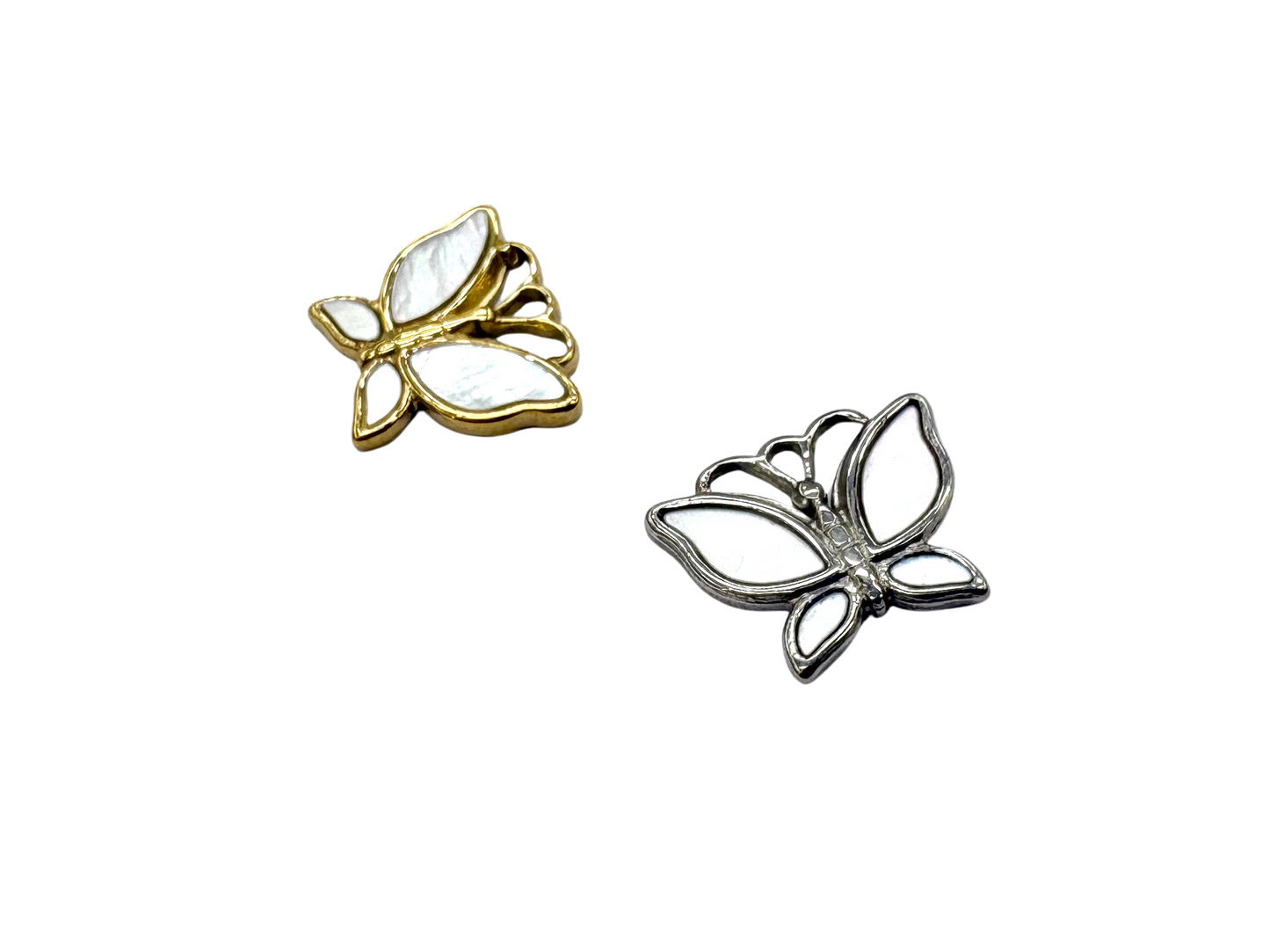 Mother of Pearl Butterfly Charm