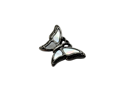 Mother of Pearl Ornate Butterfly Charm