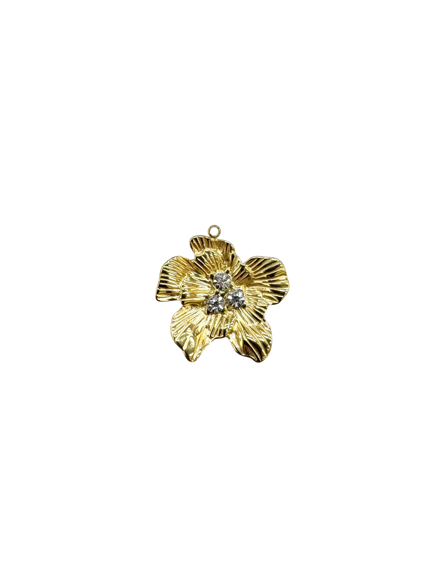 Intricate Large Flower Pendant