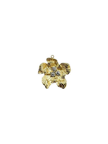Intricate Large Flower Pendant