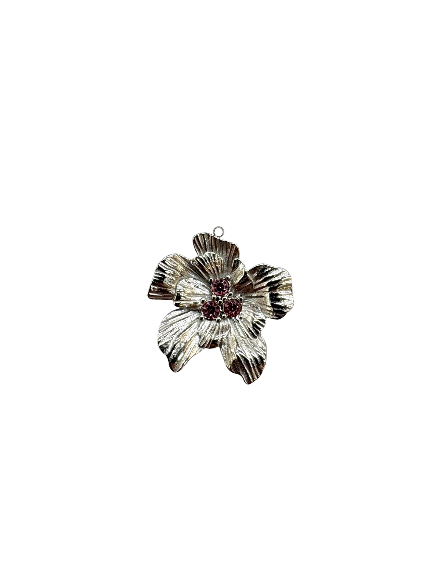 Intricate Large Flower Pendant