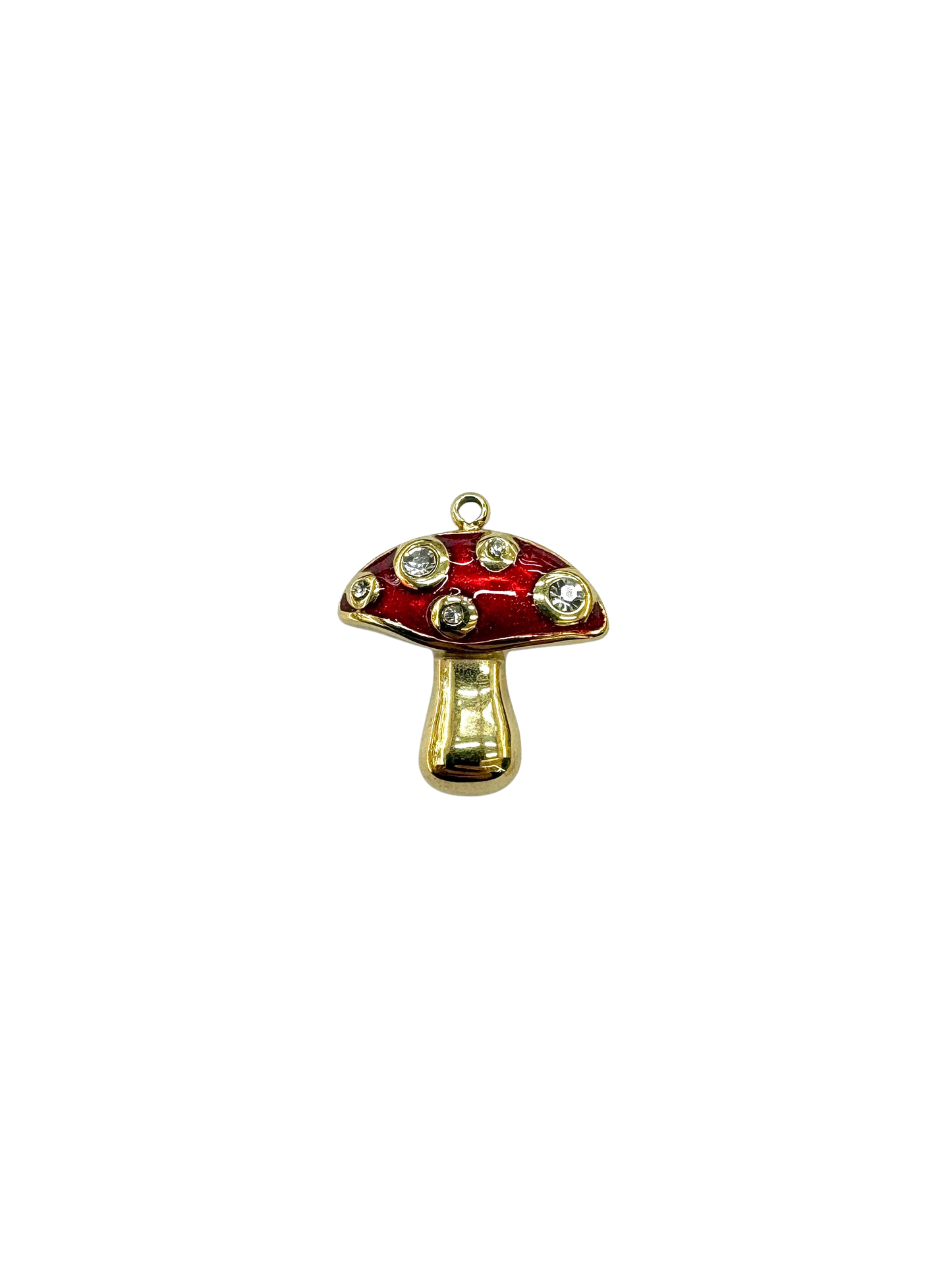 Jeweled Mushroom Charm