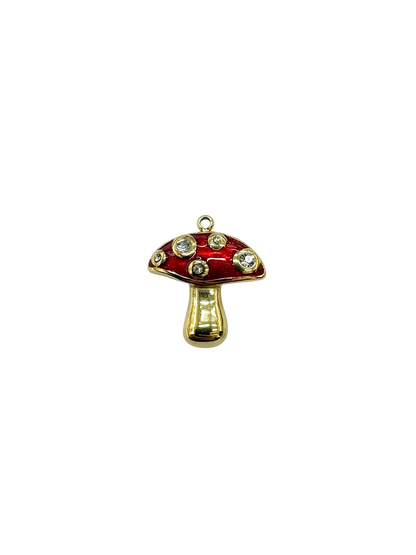 Jeweled Mushroom Charm