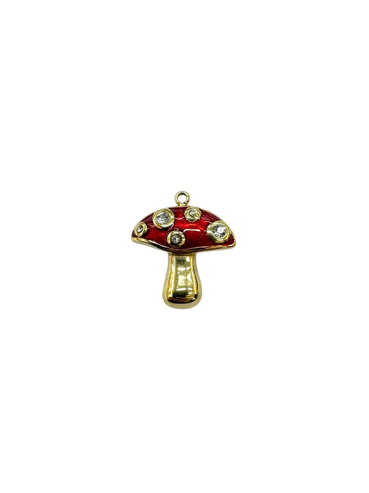 Jeweled Mushroom Charm
