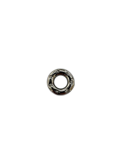 Rhinestone Donut Charm