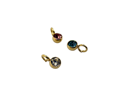 Tiny CZ Charm