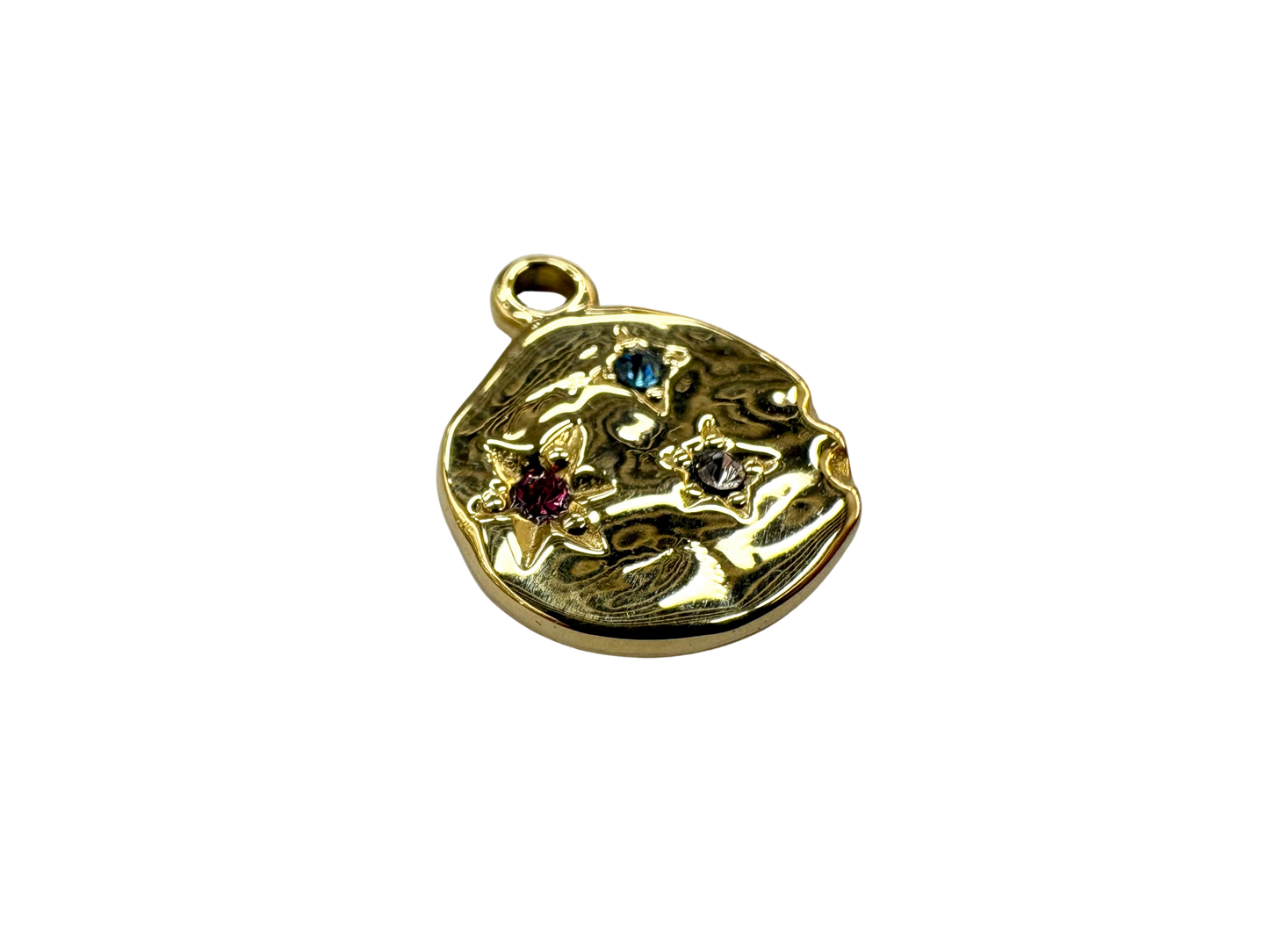 Red White & Blue Star Charm