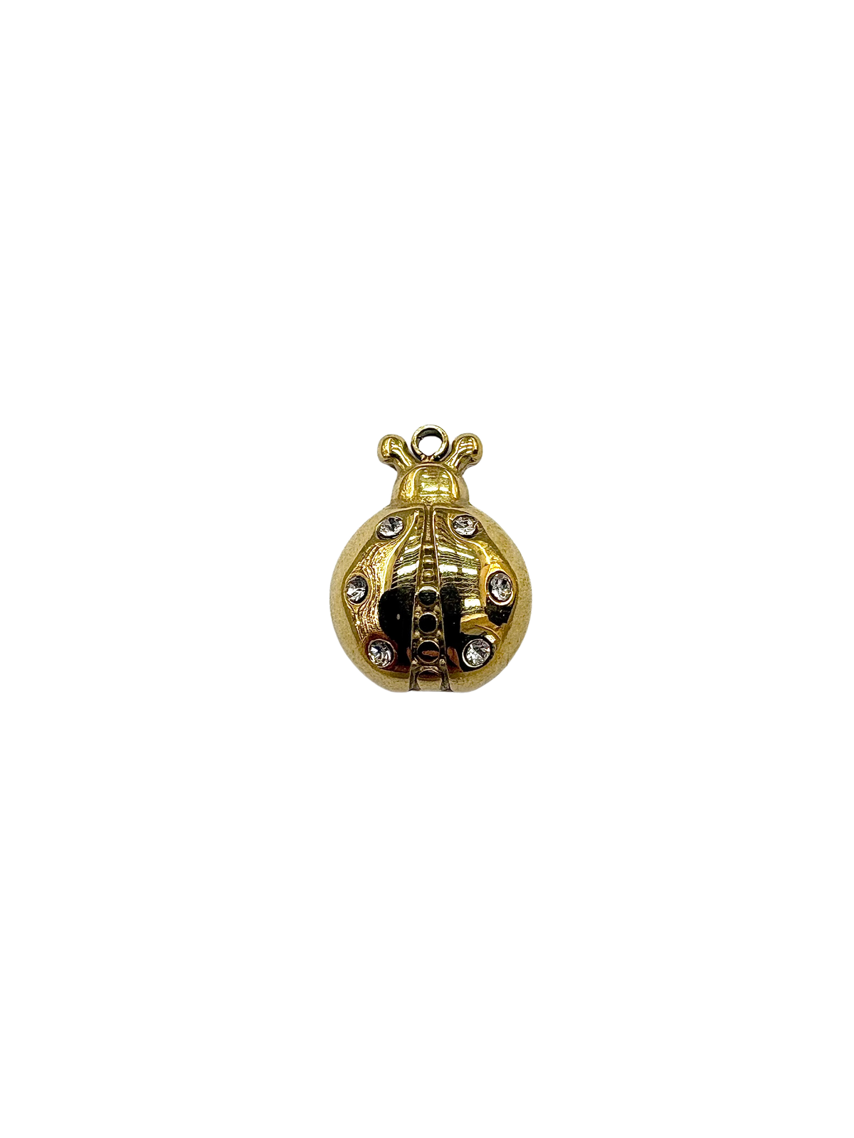 Jeweled Ladybug Charm