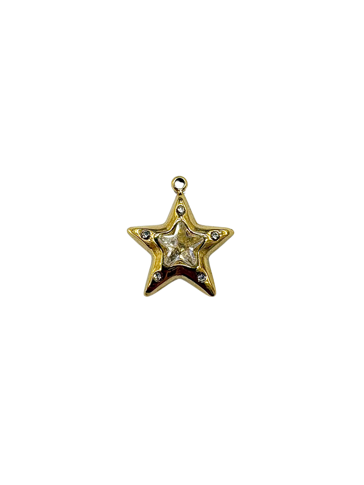 Rhinestone Star Charm