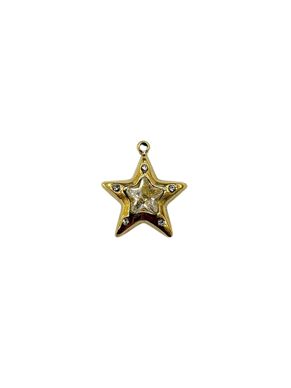 Rhinestone Star Charm