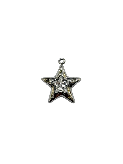 Rhinestone Star Charm