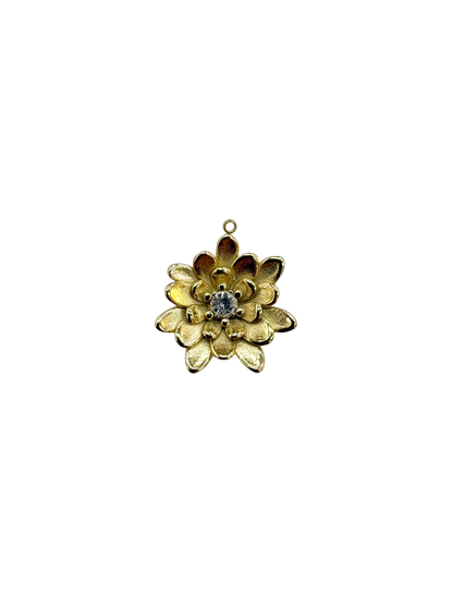 Large Floral Pendant