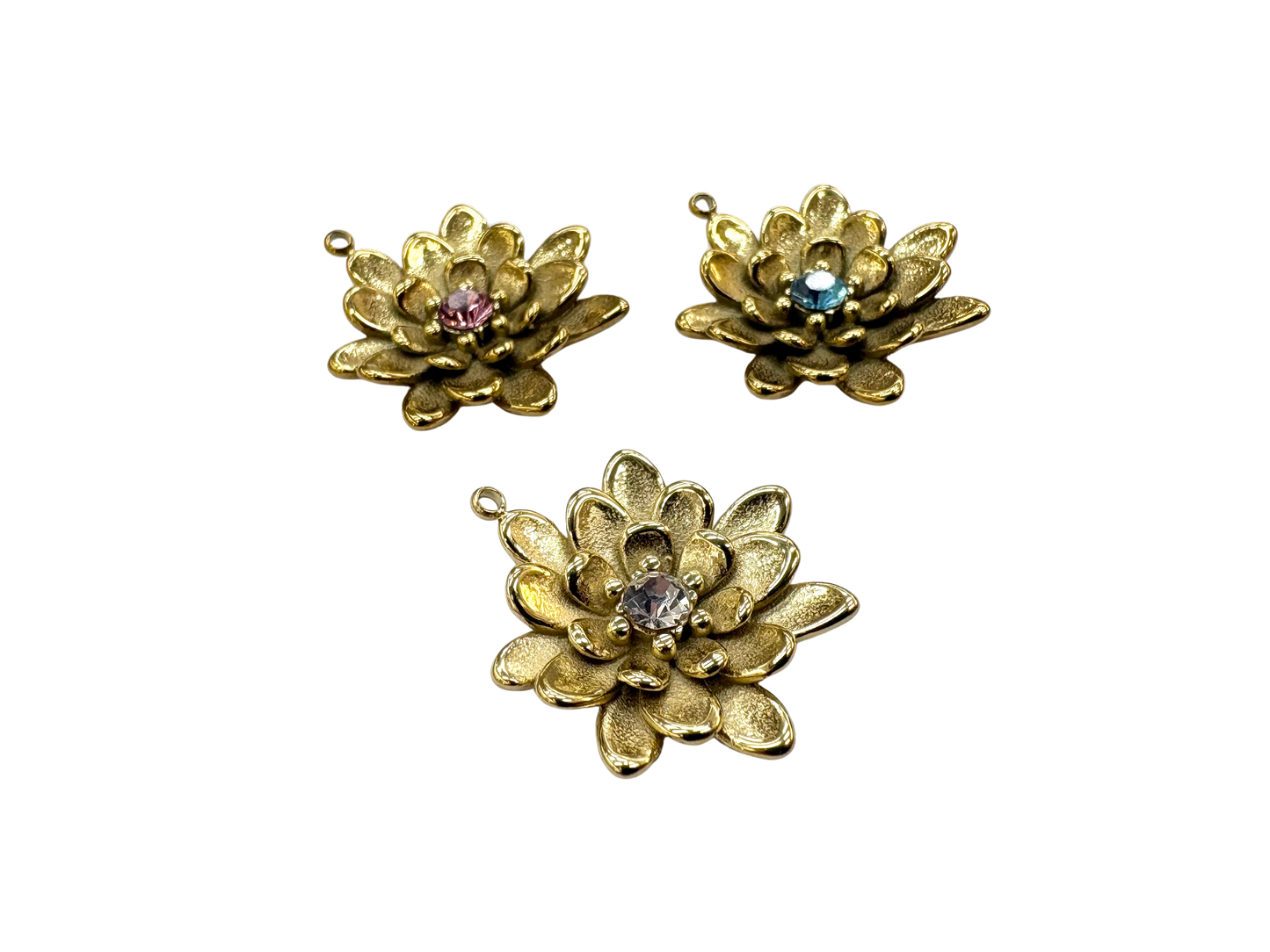 Large Floral Pendant