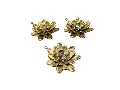 Large Floral Pendant