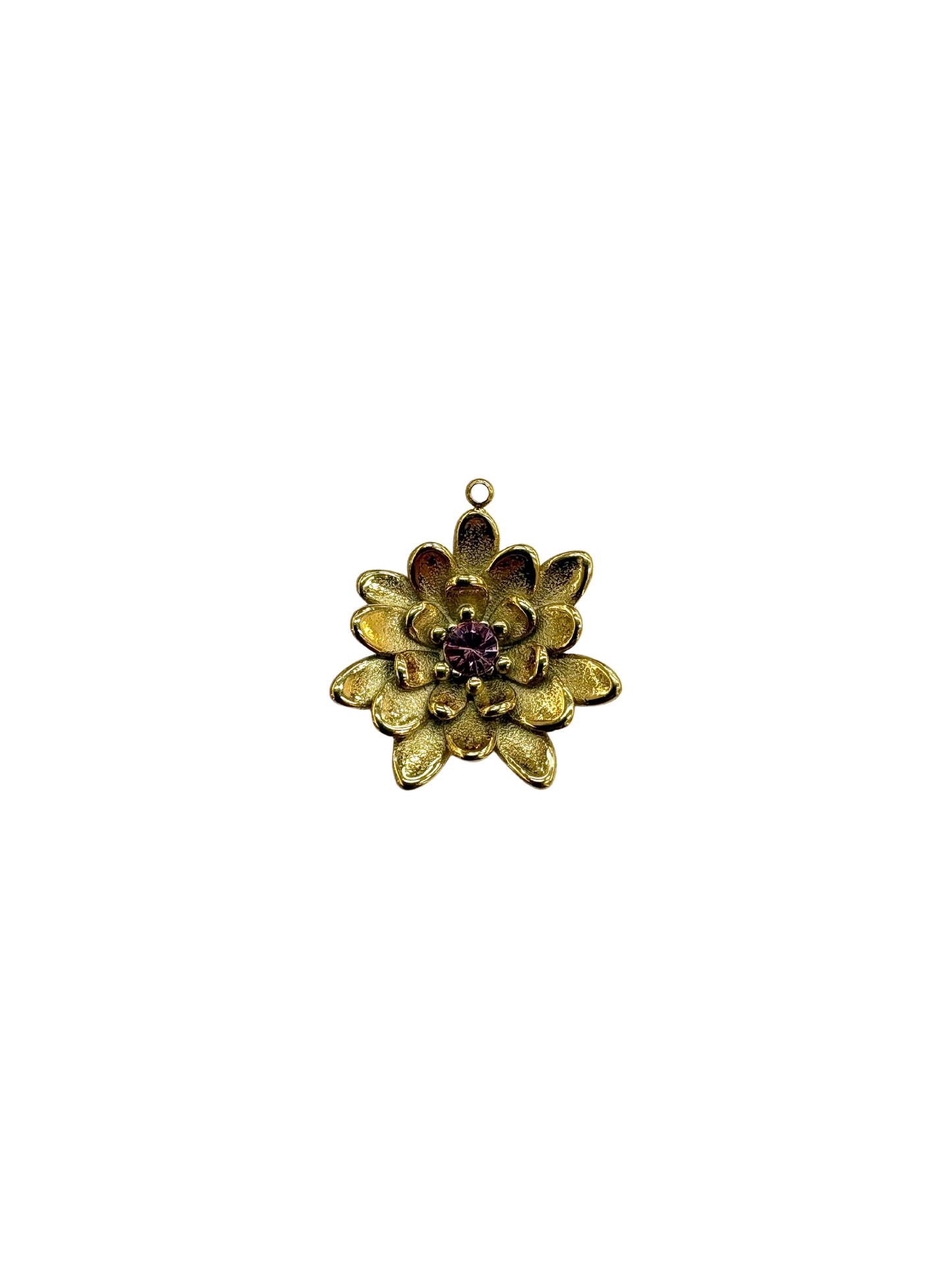 Large Floral Pendant
