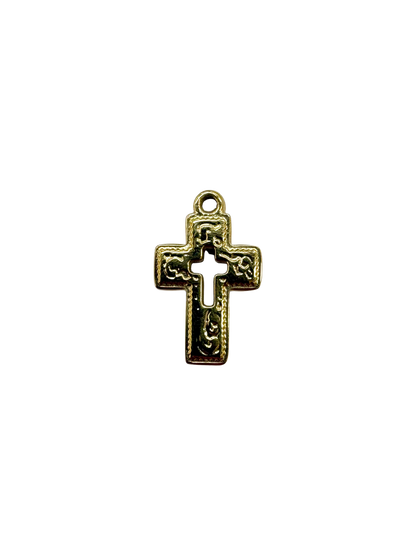 Cutout Cross Charm