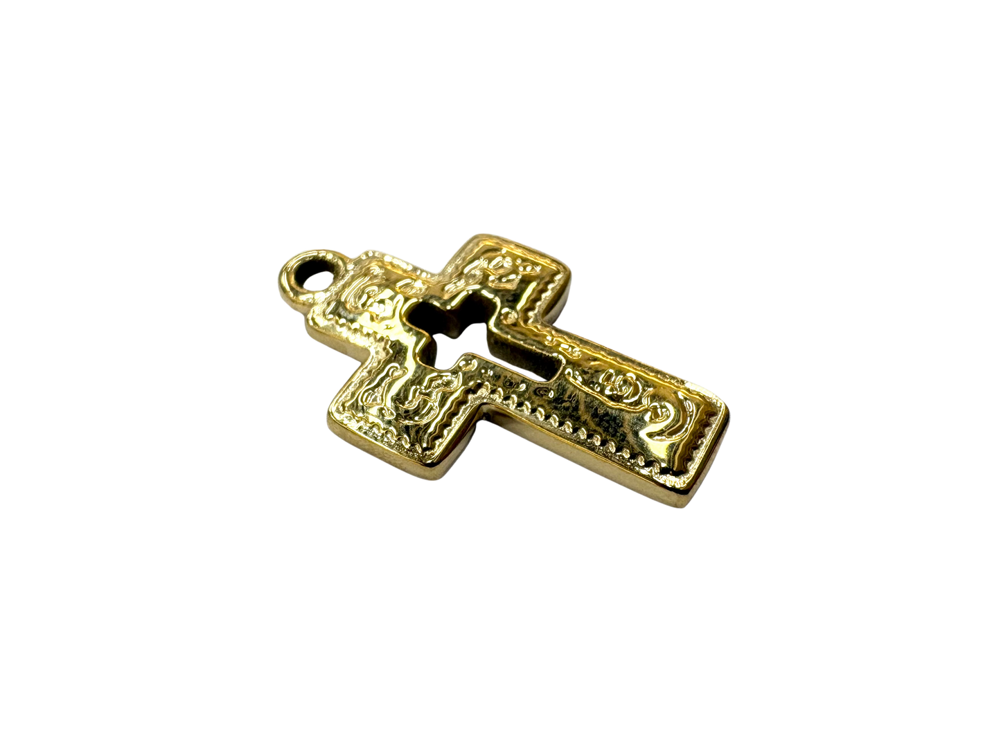 Cutout Cross Charm