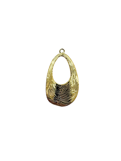 Textured Oval Pendant