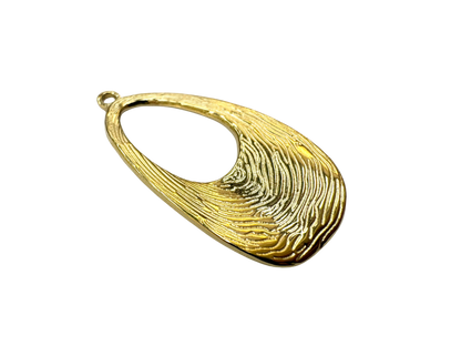 Textured Oval Pendant
