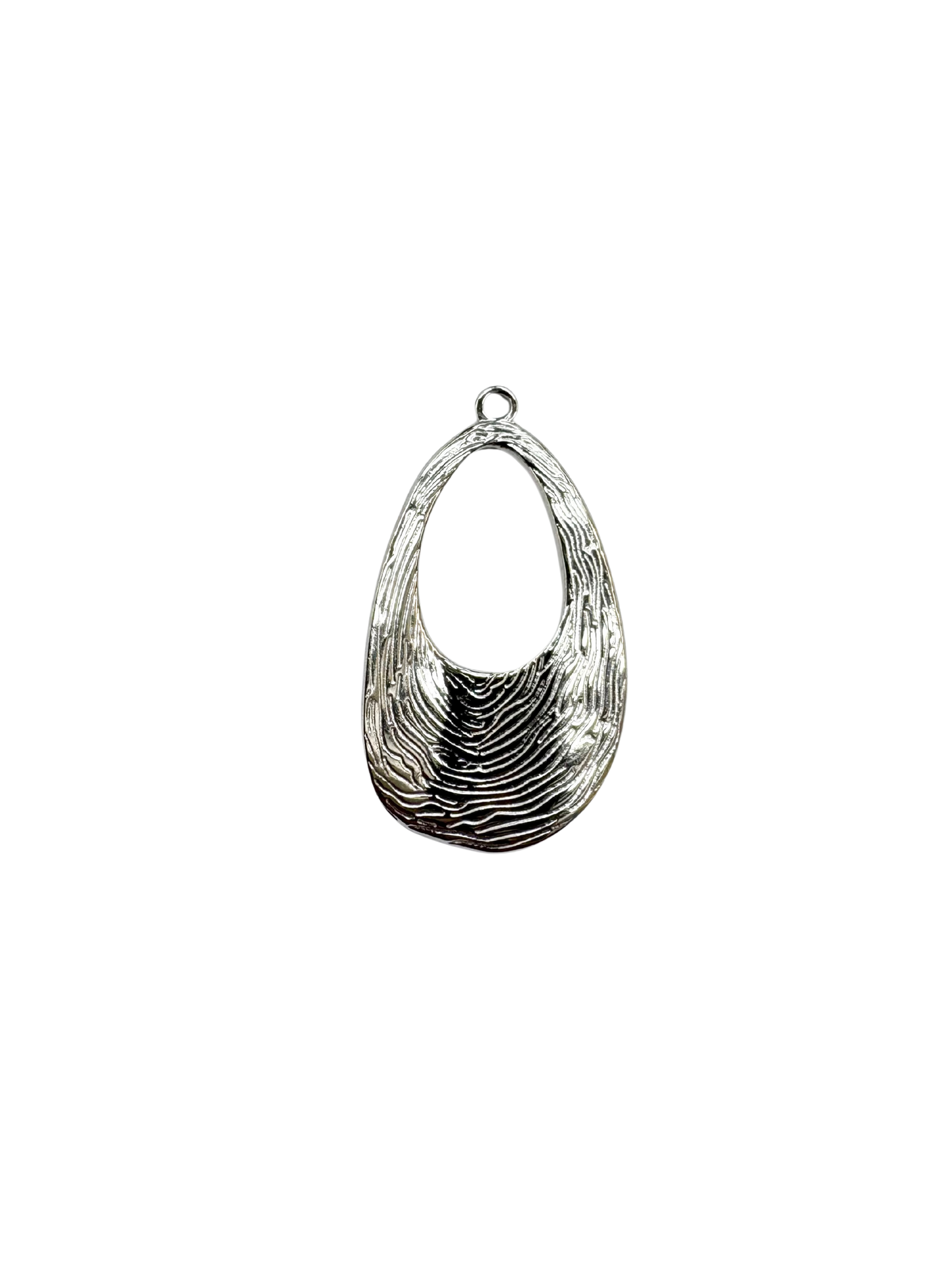 Textured Oval Pendant