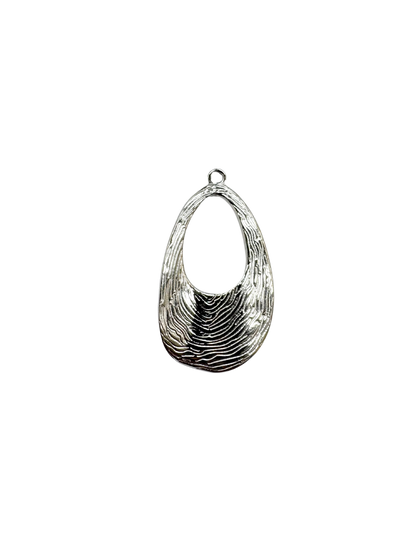 Textured Oval Pendant