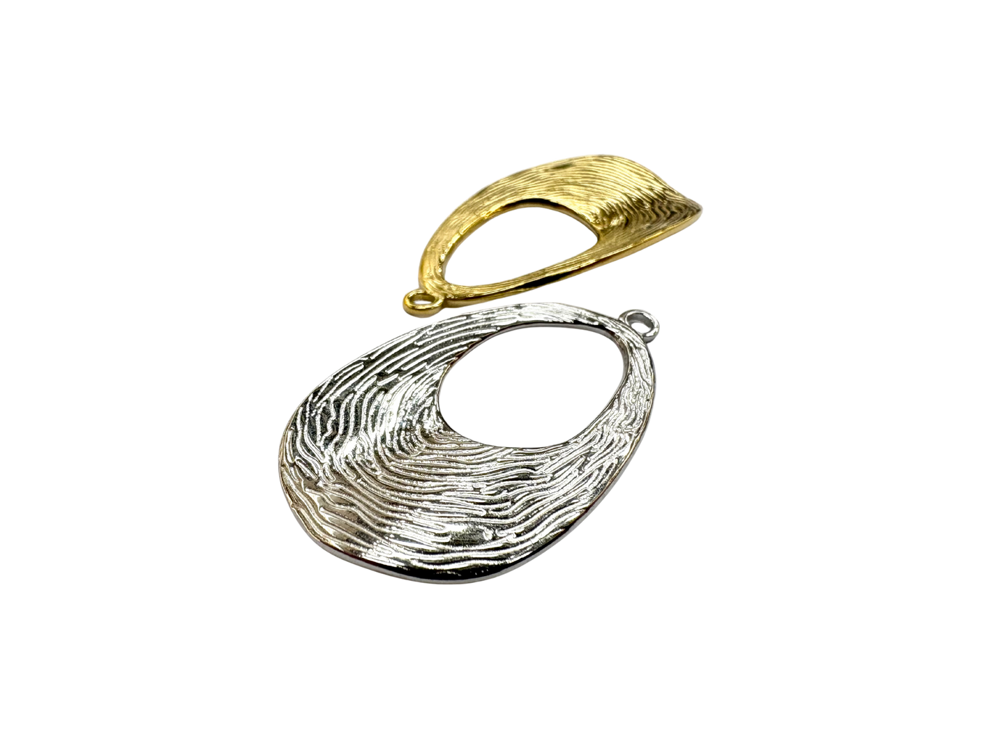 Textured Oval Pendant