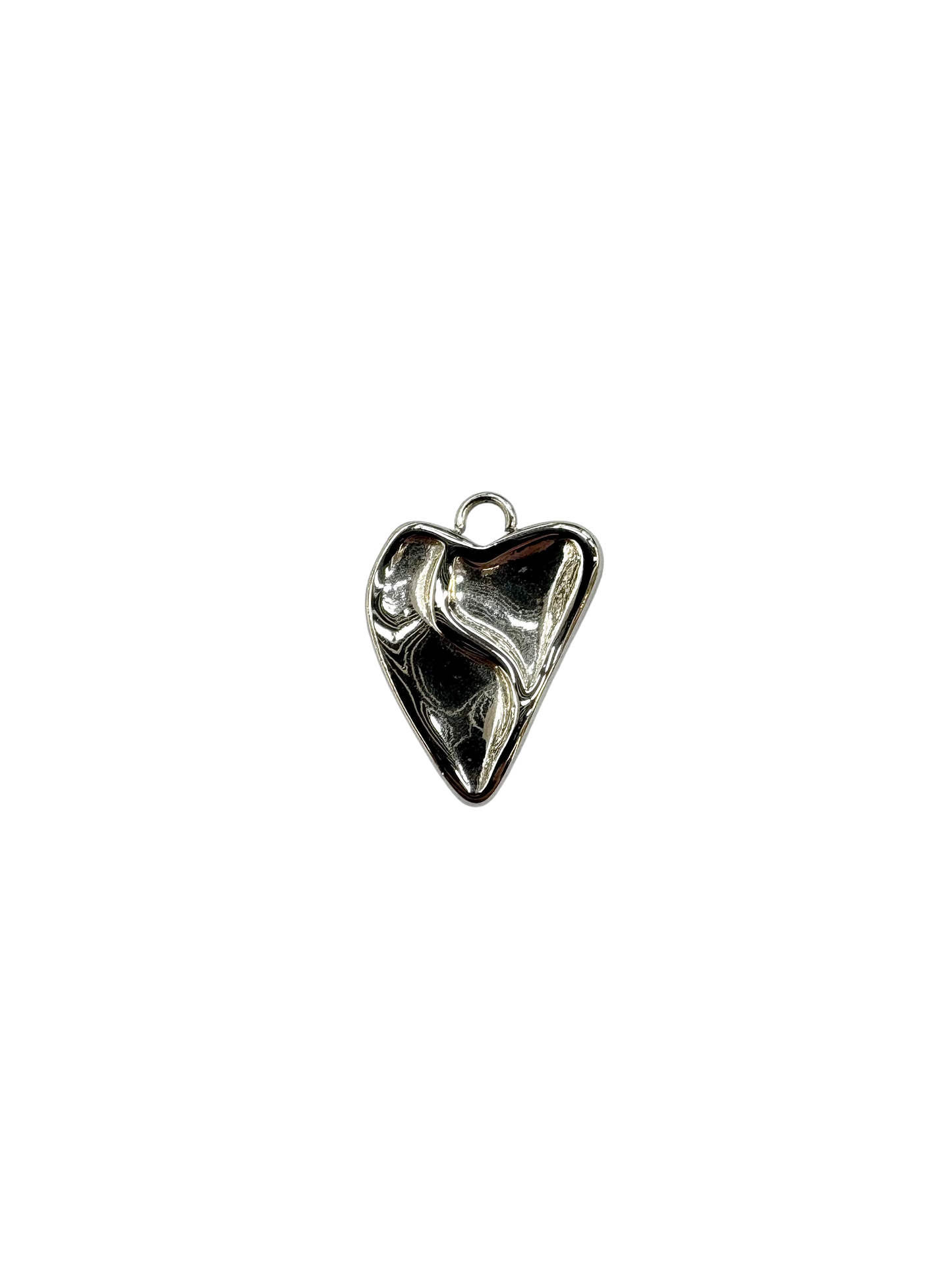 Asymmetrical Heart Charm