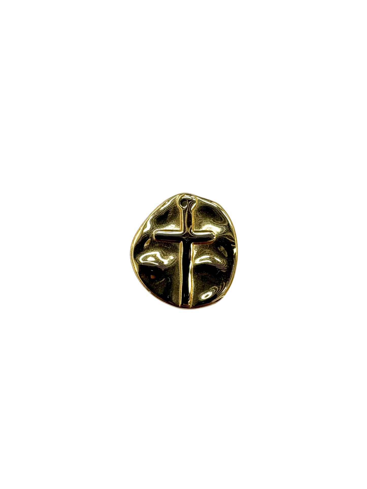 Artisan Cross Coin Charm