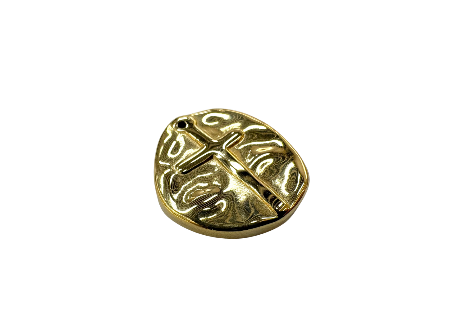 Artisan Cross Coin Charm