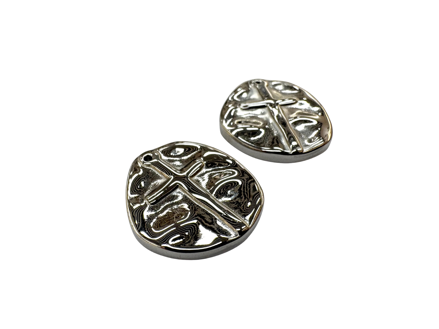 Artisan Cross Coin Charm