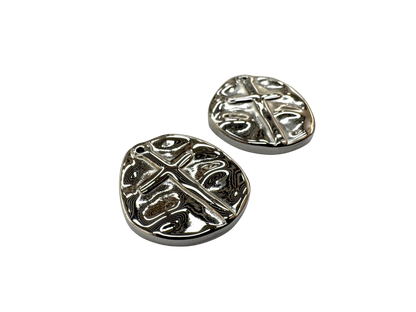 Artisan Cross Coin Charm
