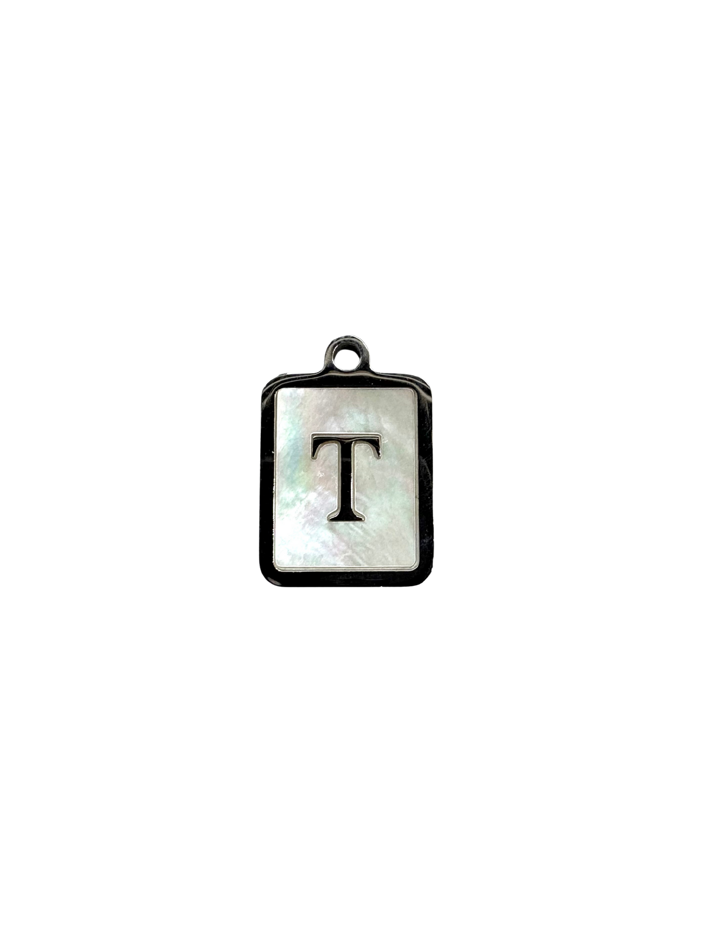 Mother of Pearl Alphabet Charms