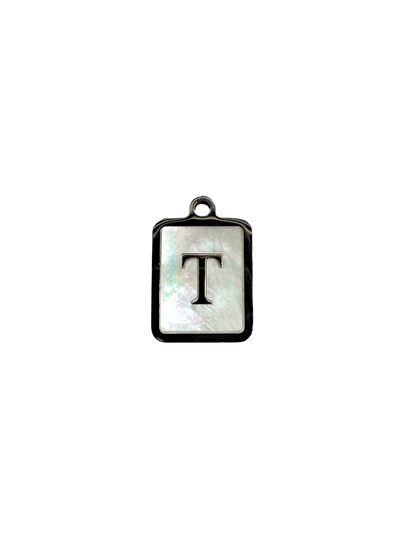 Mother of Pearl Alphabet Charms