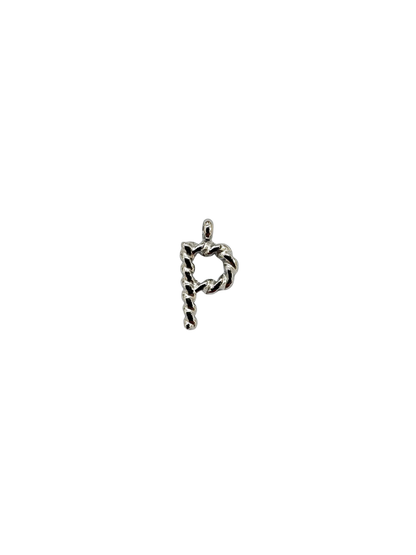 Rope Style Alphabet Charm Letters
