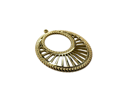 Barred Hoop Pendant