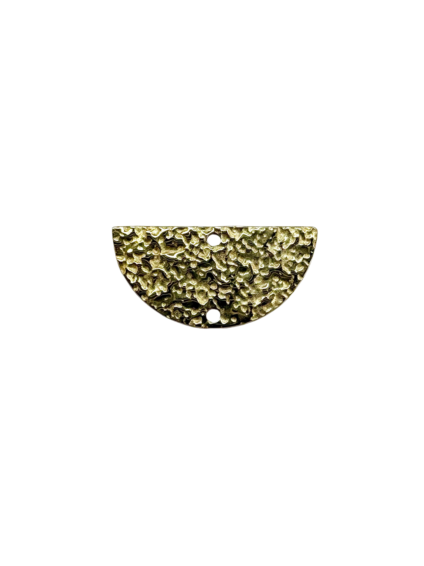 Hammered Half Moon Pendant