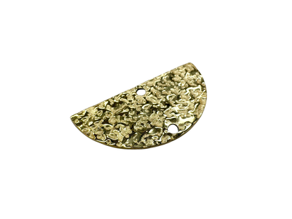 Hammered Half Moon Pendant