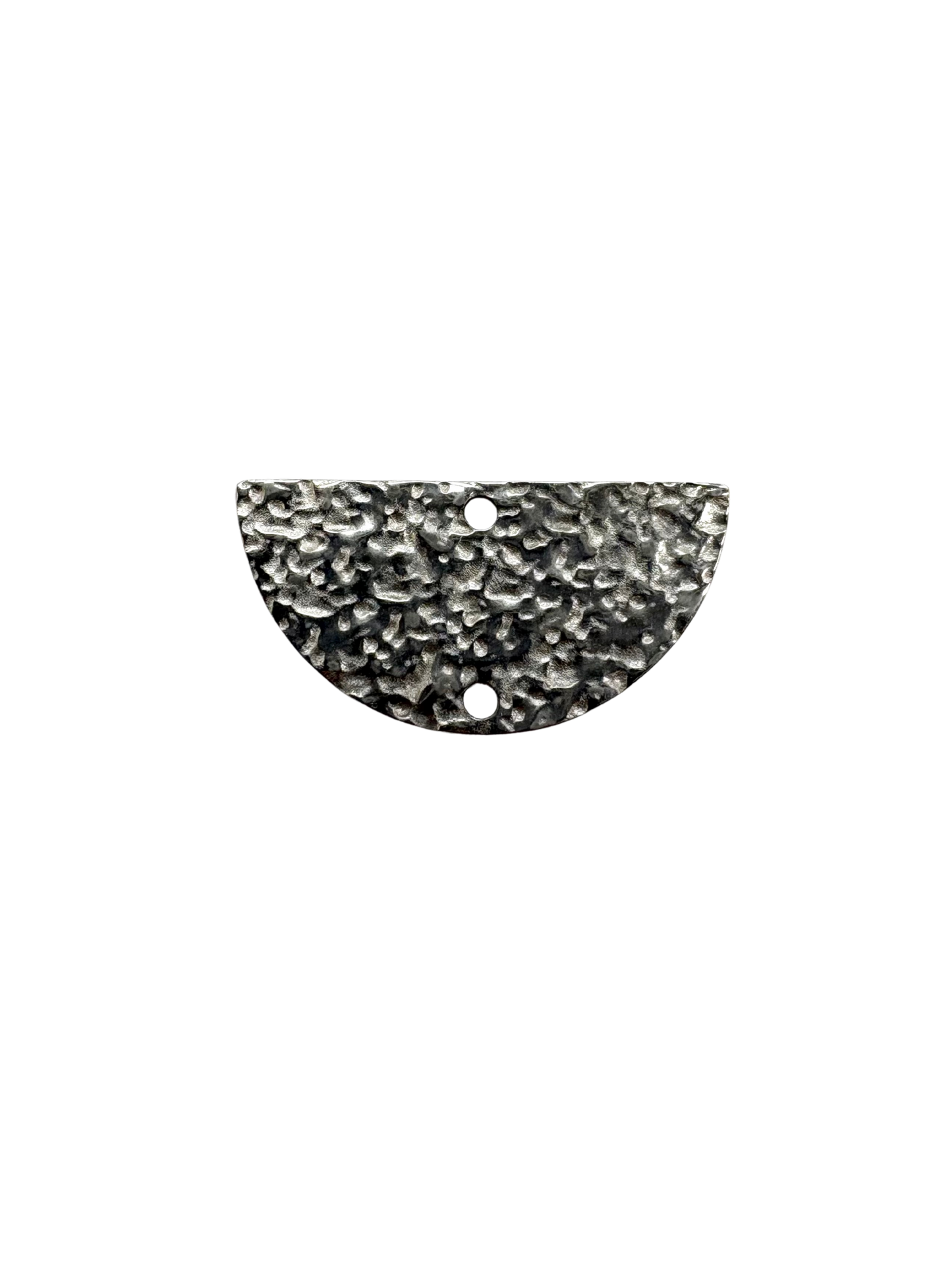 Hammered Half Moon Pendant