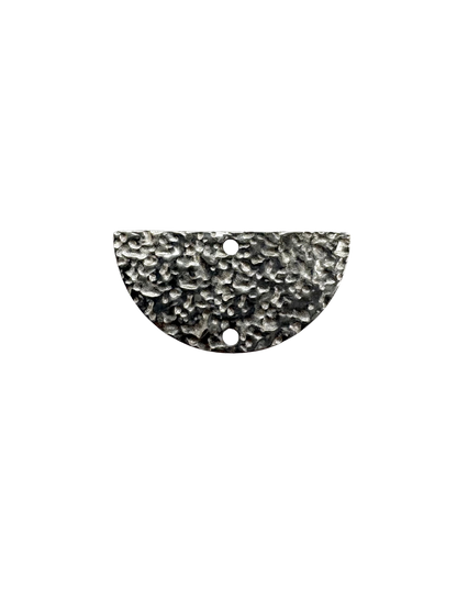 Hammered Half Moon Pendant