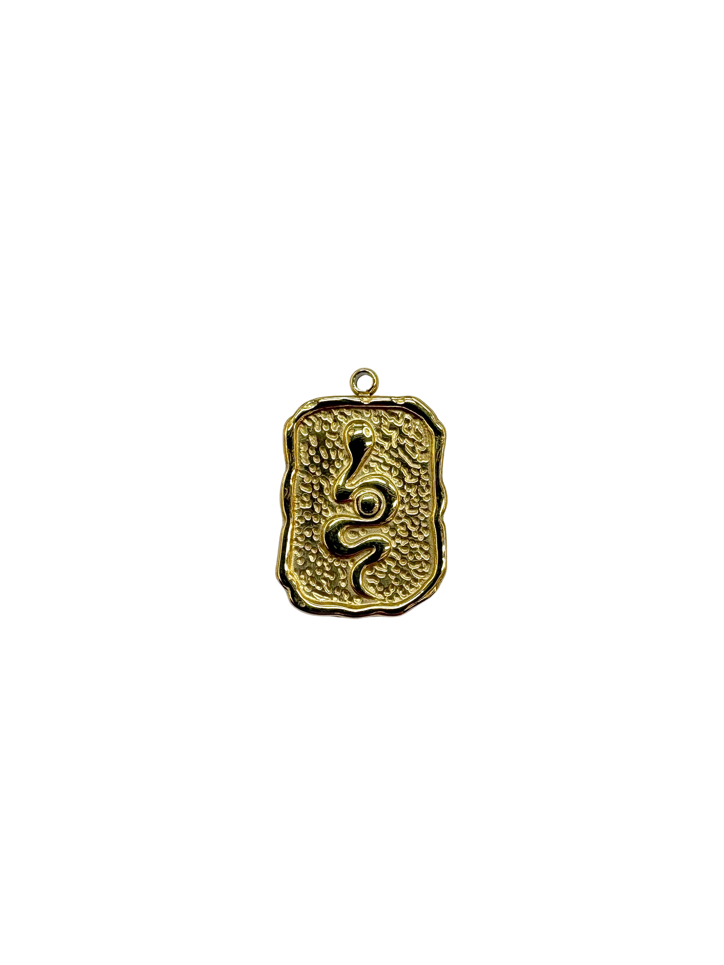 Snake Ace of Spades Charm