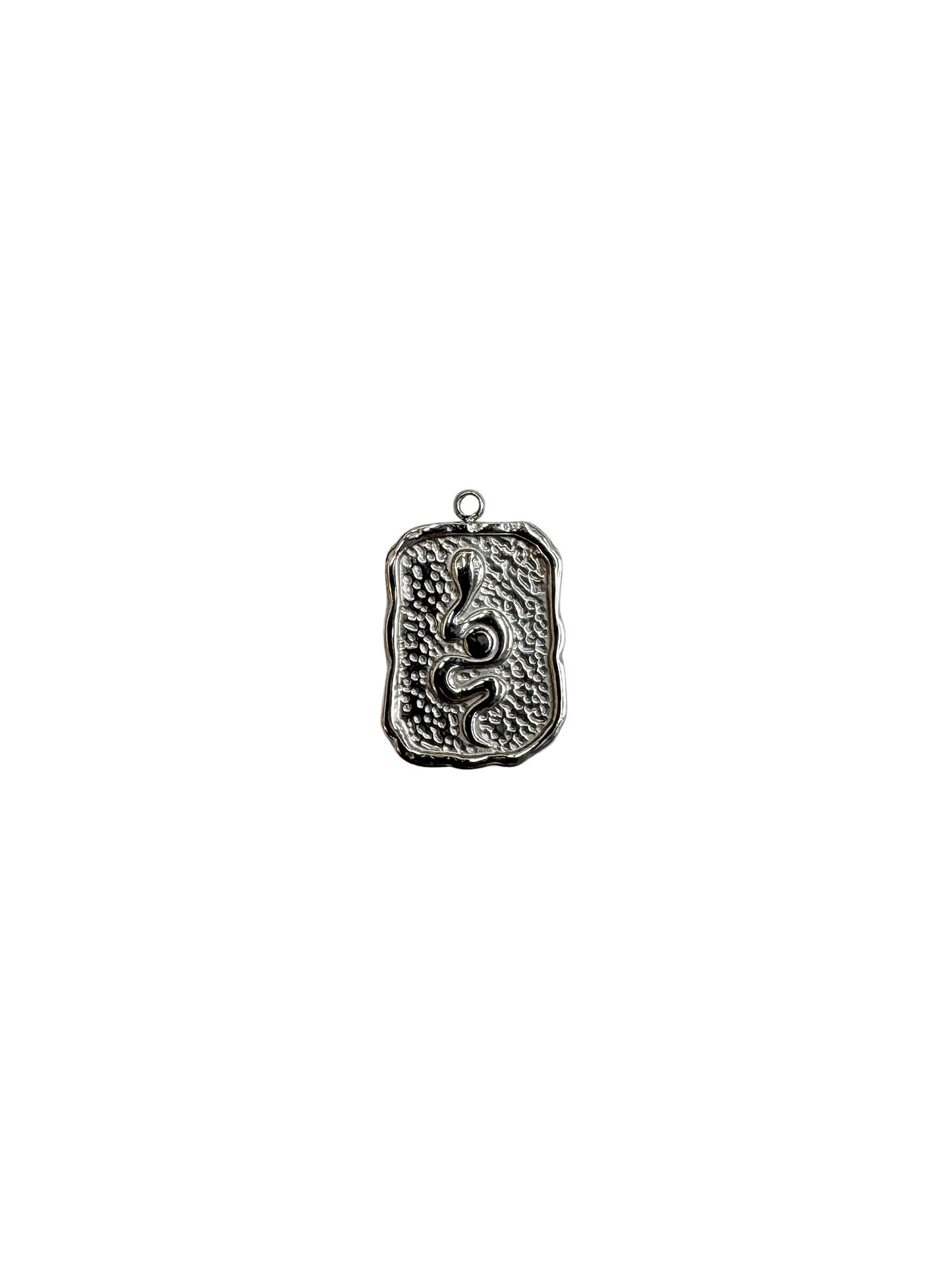 Snake Ace of Spades Charm