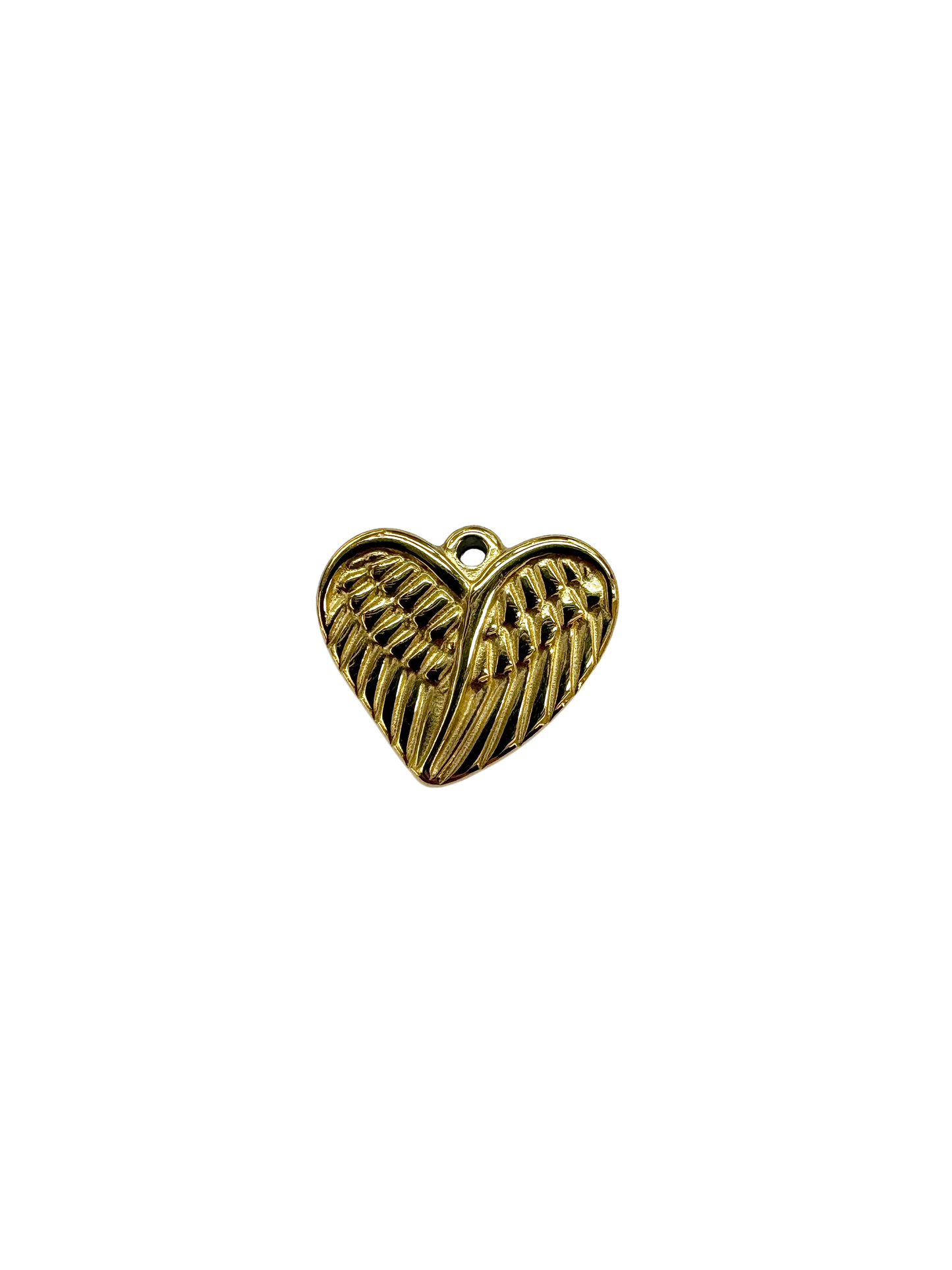 Angel Wing Heart Charm