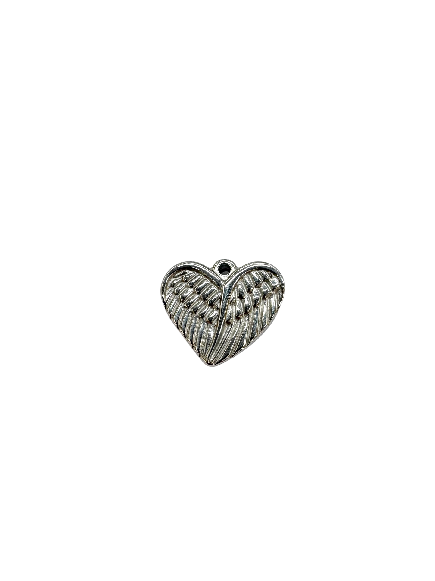 Angel Wing Heart Charm