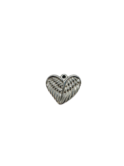 Angel Wing Heart Charm