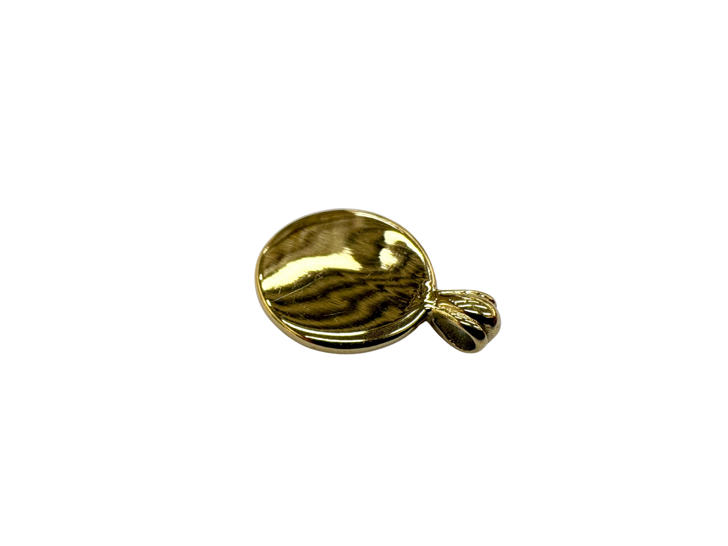 Rose Stem Coin Charm
