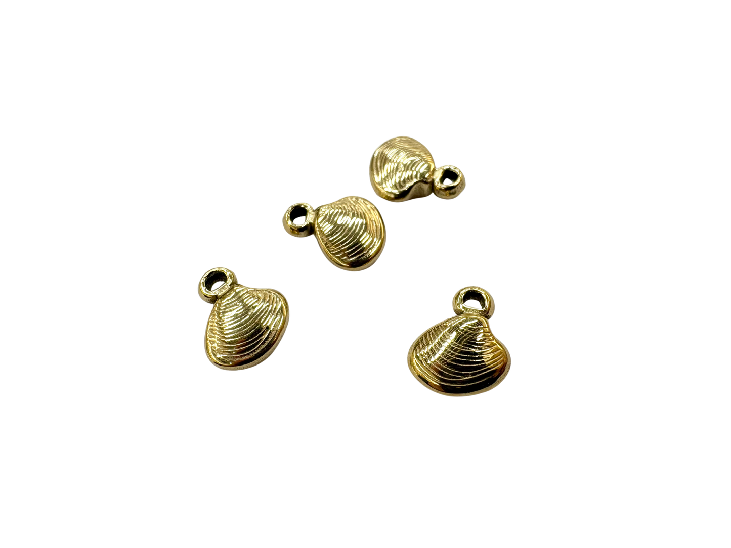 Dainty Clam Shell Charm