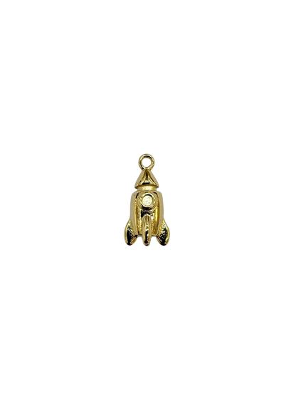 Rocket Ship Charm