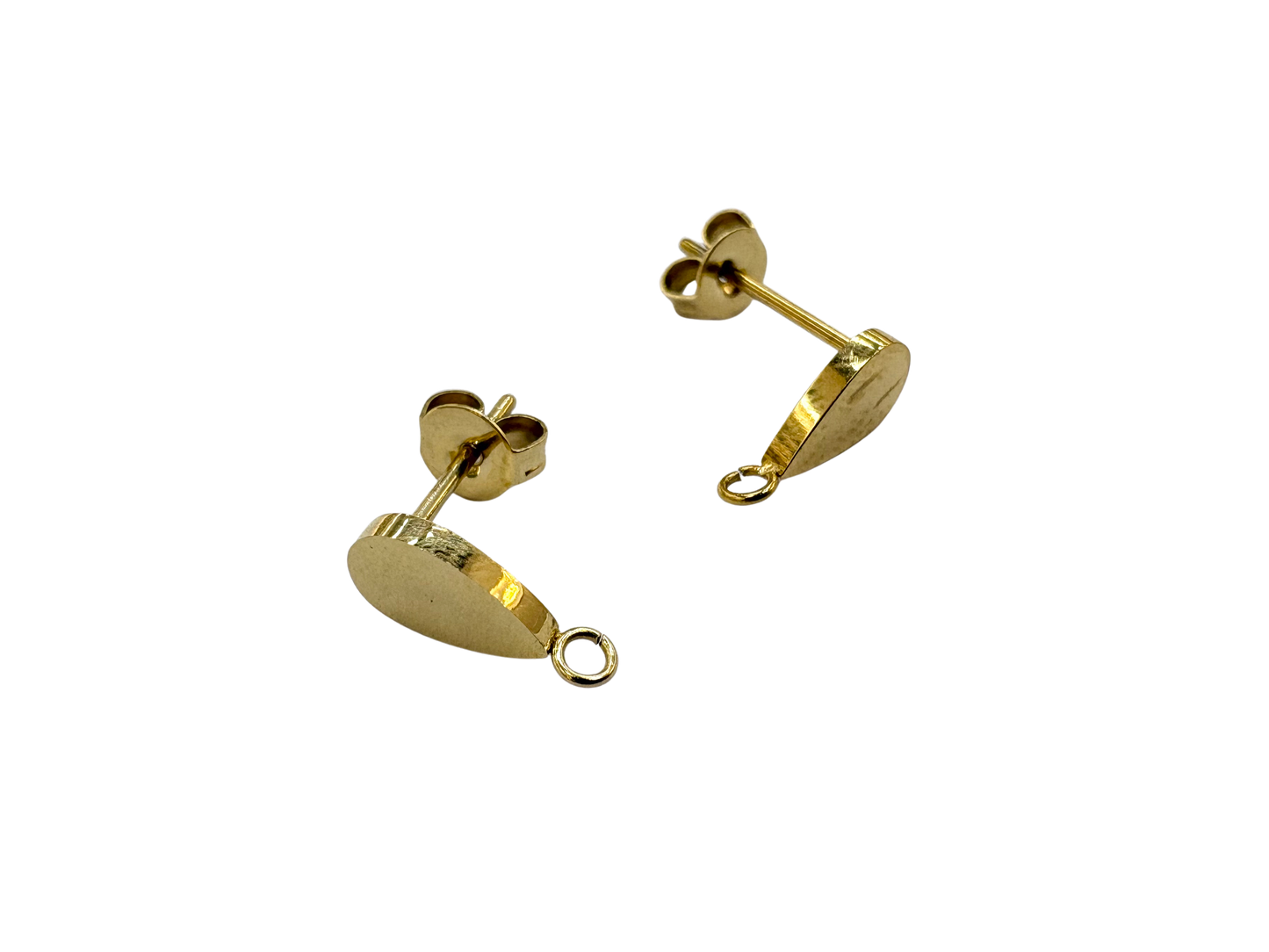 Teardrop Charm Earrings