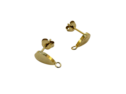 Teardrop Charm Earrings